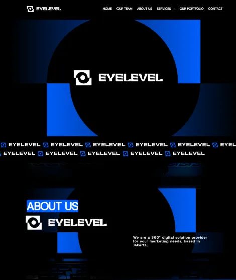 Tangkapan layar proyek Eyelevel-id